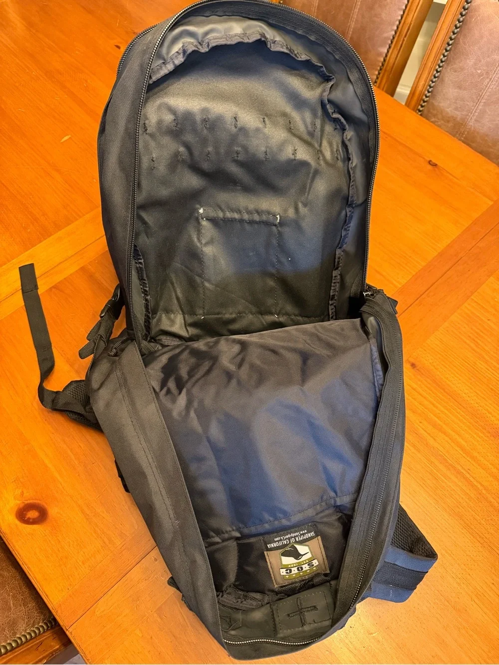 SOC Black Tactical MOLLE Men's Backpack Sandpiper